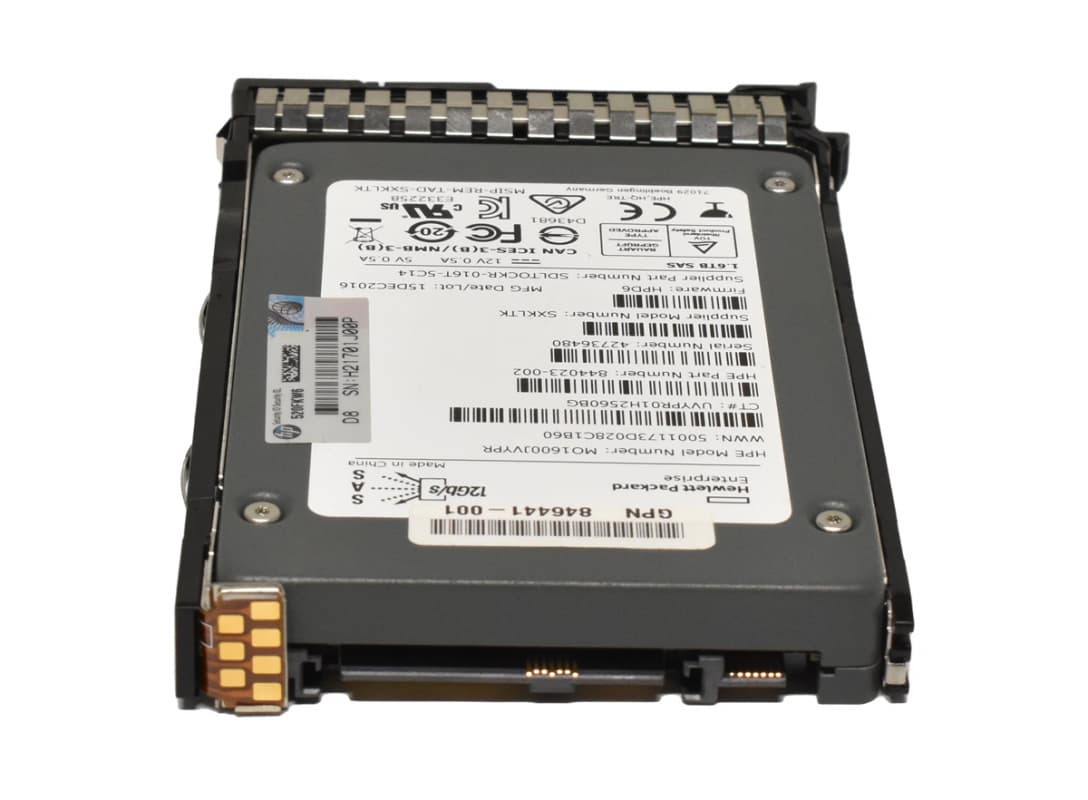 Жесткий диск HP 846441-001 1,6Tb SAS 2,5" SSD