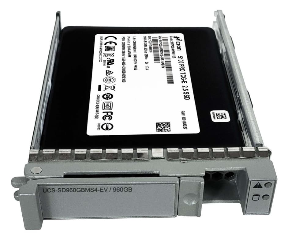 Жесткий диск Cisco MTFDDAK960TCB -1AR1ZABYY 960Gb SATAIII 2,5" SSD