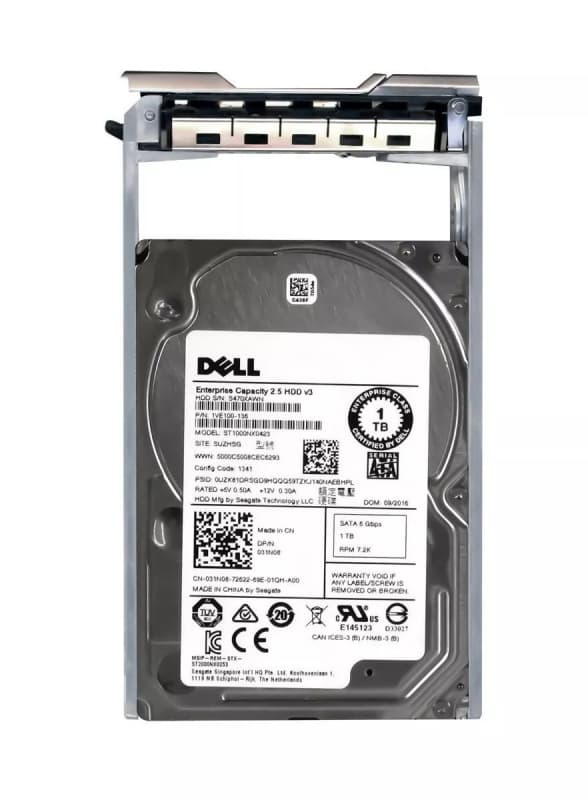 Жесткий диск Dell 31N08 1TB SATAIII 2,5" HDD