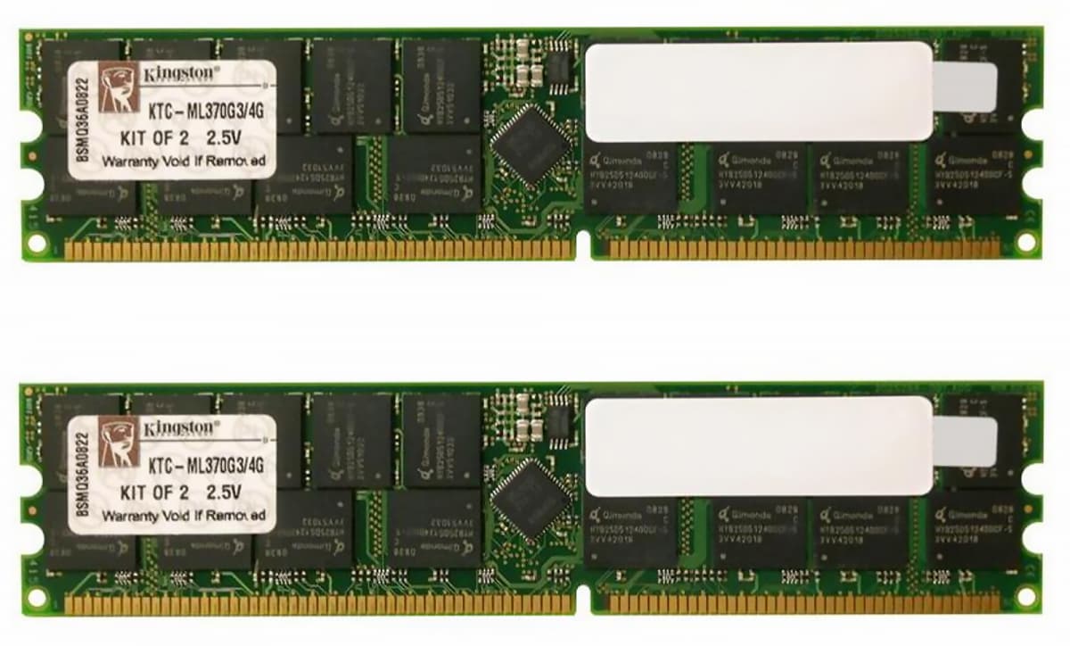Оперативная память Kingston KTC-ML370G3/4G DDR 4Gb