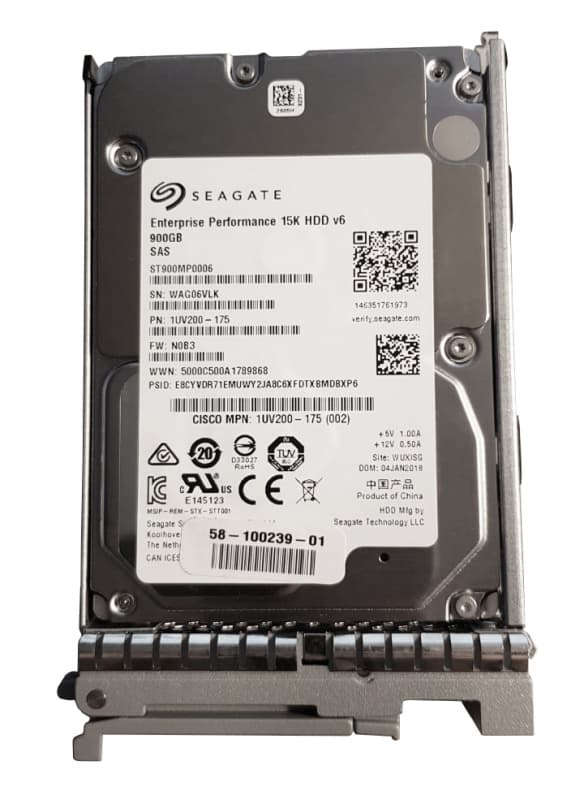 Жесткий Диск Cisco UCS-HD900G15K12G 900Gb 15000 SAS 2,5" HDD