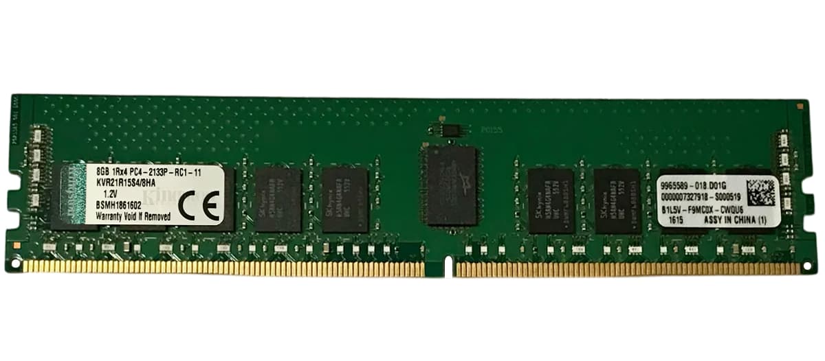 Оперативная память Kingston KVR21R15S4/8HA DDRIV 8GB