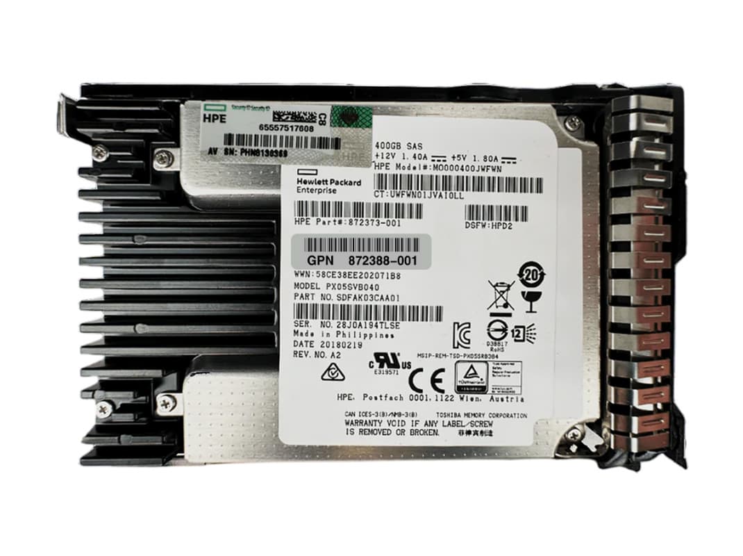 Жесткий диск HP 872388-001 400Gb  SAS 2,5" SSD