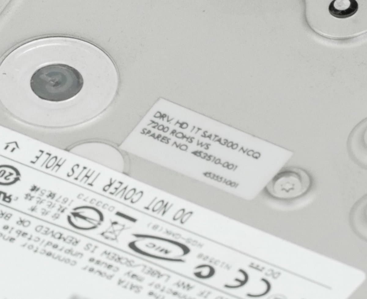 Жесткий диск HP 1Tb 7200 SATAII 3.5" HDD GE262AA