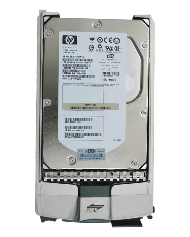 Жесткий диск HP 404747-001 72,8Gb  Fibre Channel  3,5" HDD