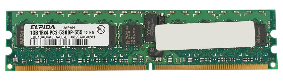 Оперативная память Elpida EBE10AD4AJFA-6E-E DDRII 1Gb