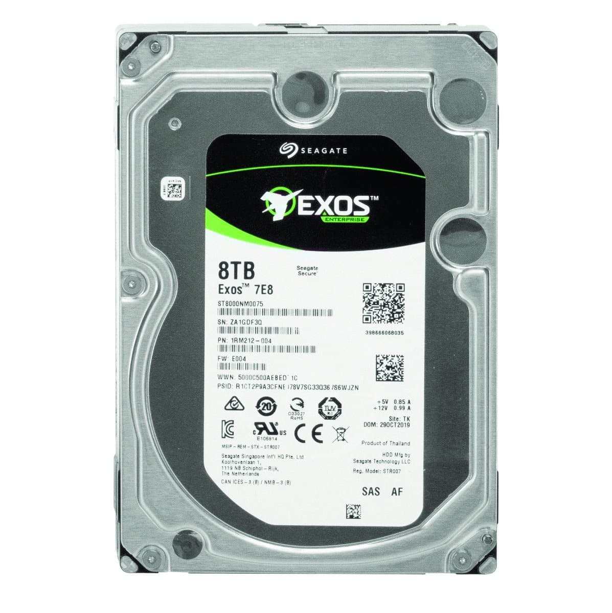 Жесткий диск Seagate 8Tb 7200 SAS 3.5" HDD 1RM212