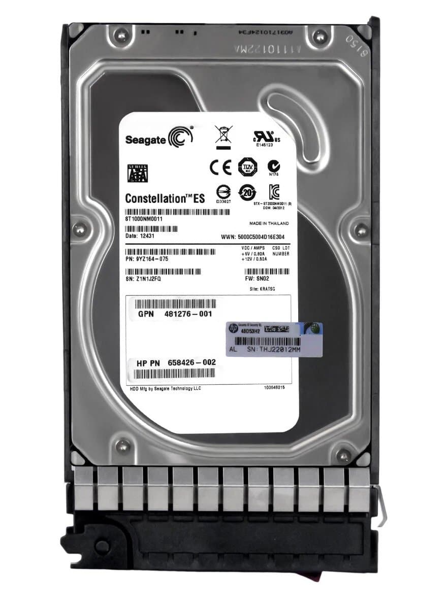 Жесткий диск HP 1Tb 7200 SATAII 3.5" HDD 481276-001
