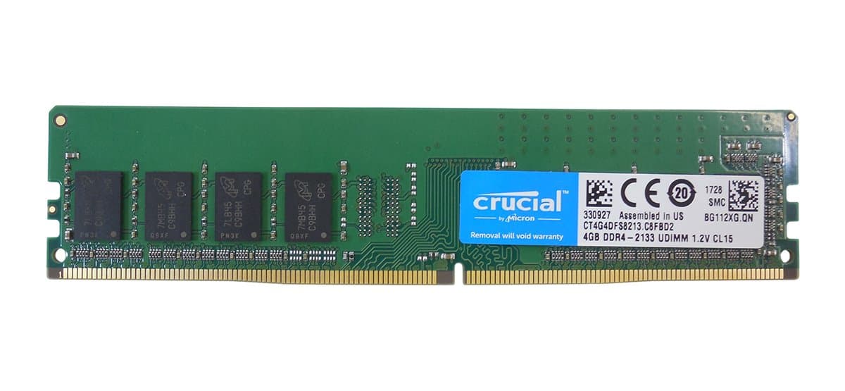 Оперативная память Crucial DDRIV 4Gb CT4G4DFS8213.C8FBD2