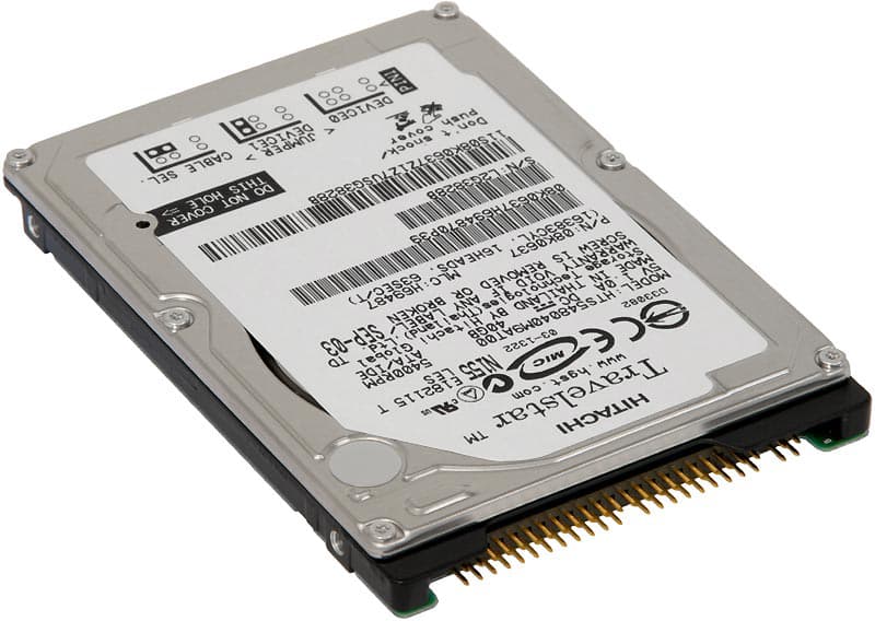 Жесткий диск Hitachi HTS548040M9AT00 40Gb 5400 IDE 2,5" HDD
