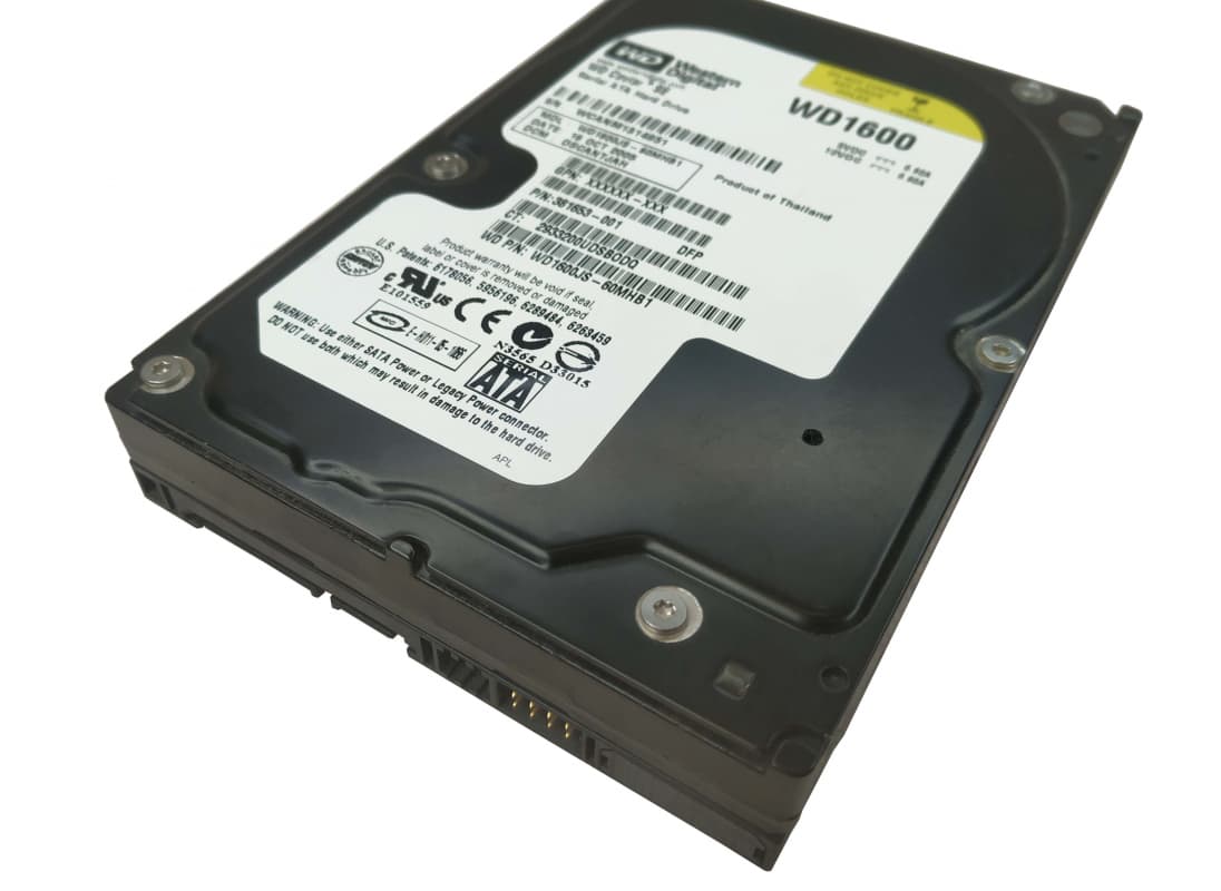 Жесткий диск HP WD1600JS-60MHB1 160Gb 7200 SATAII 3.5" HDD