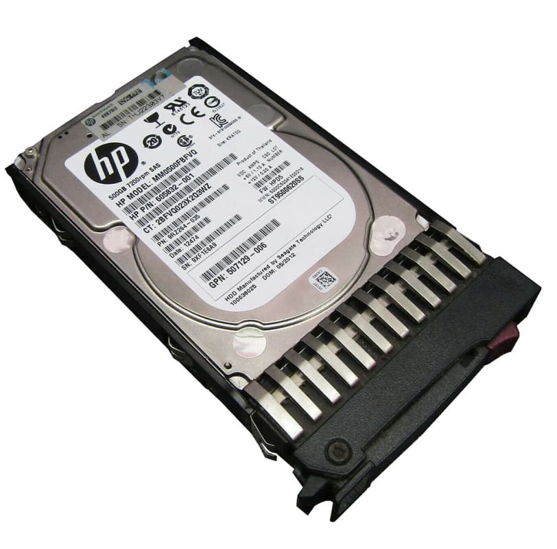Жесткий диск HP MM0500FBFVQ 500Gb  SAS 2,5" HDD