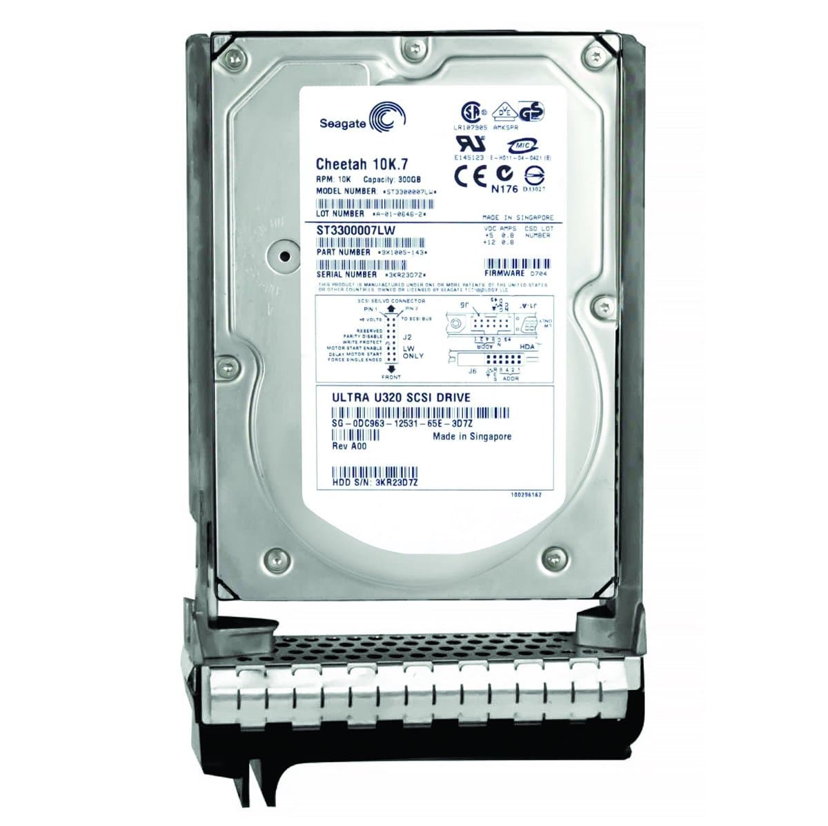 Жесткий диск Dell 36Gb 15000 U320SCSI 3.5" HDD 02X396