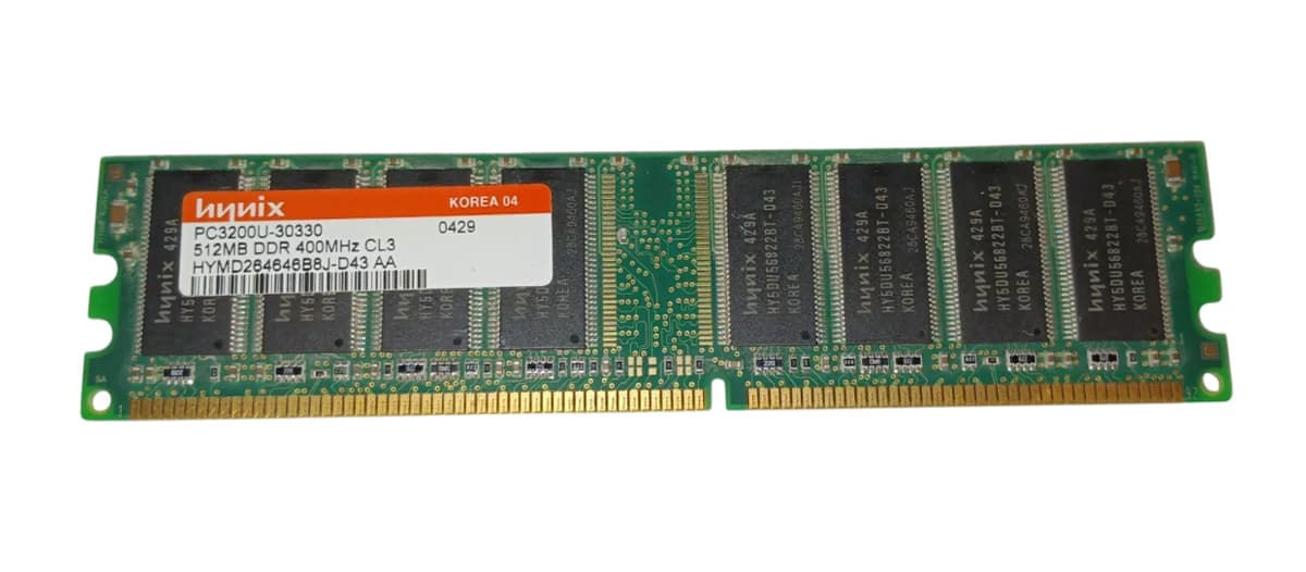 Оперативная память Hynix HYMD264646B8J-D43 DDR 512MB