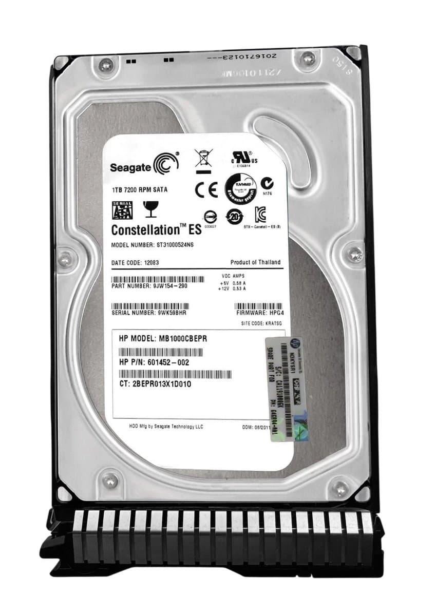 Жесткий диск HP 1Tb 7200 SATAII 3.5" HDD MB1000CBEPR