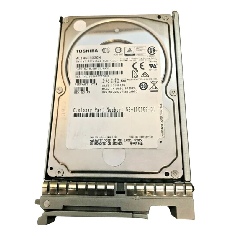 Жёсткий Диск Cisco UCS-HD300G10K12G= 300Gb SAS 2,5" HDD