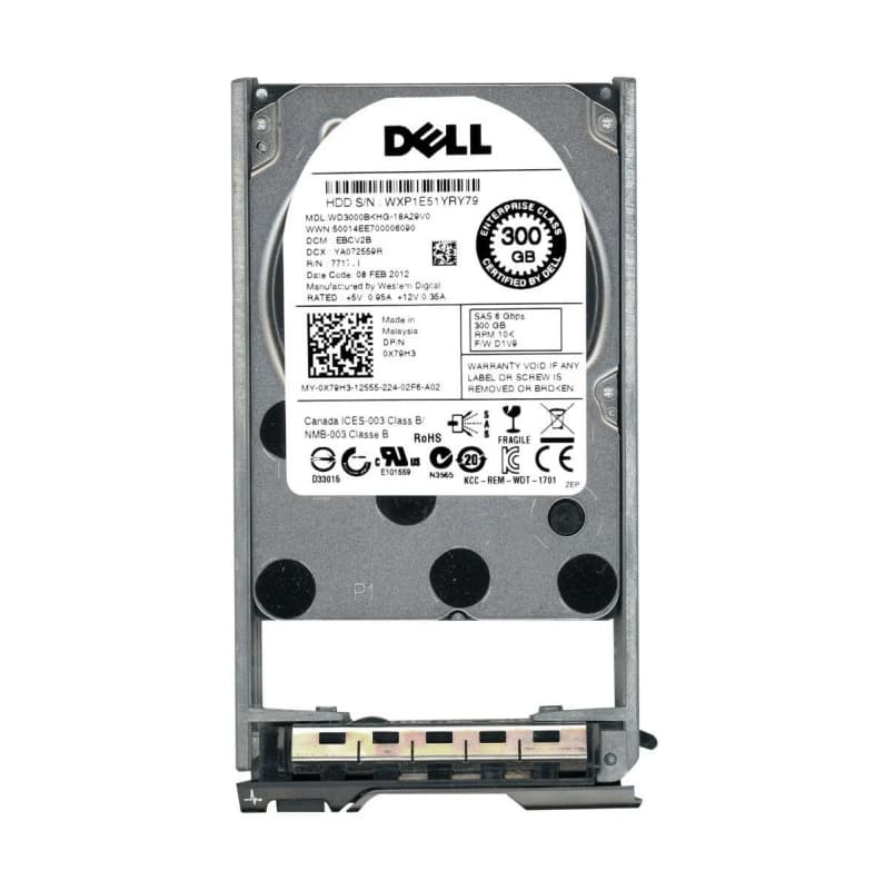 Жесткий диск Dell X79H3 300Gb SAS 2,5" HDD