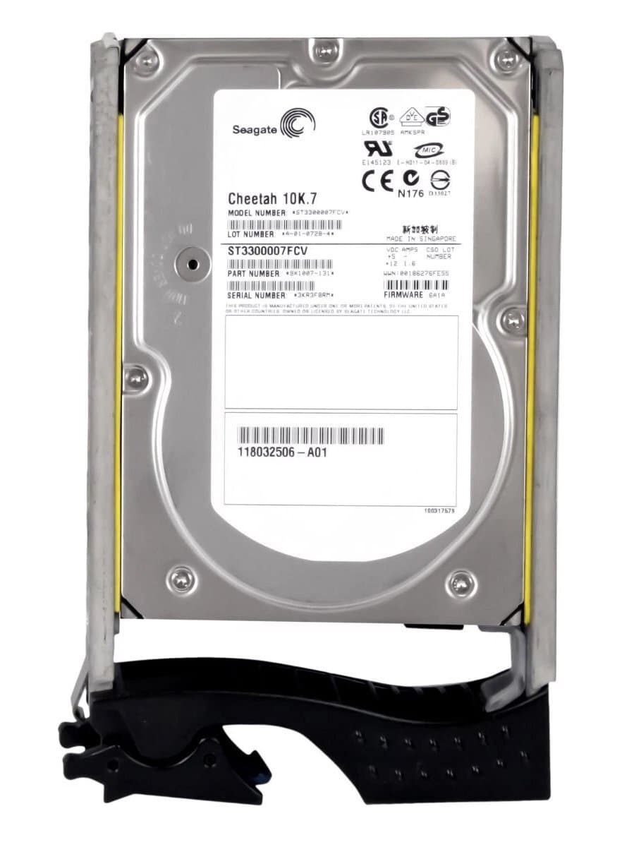 EMC 300Gb 10000 Fibre Channel 3.5" HDD ST3300007FCV