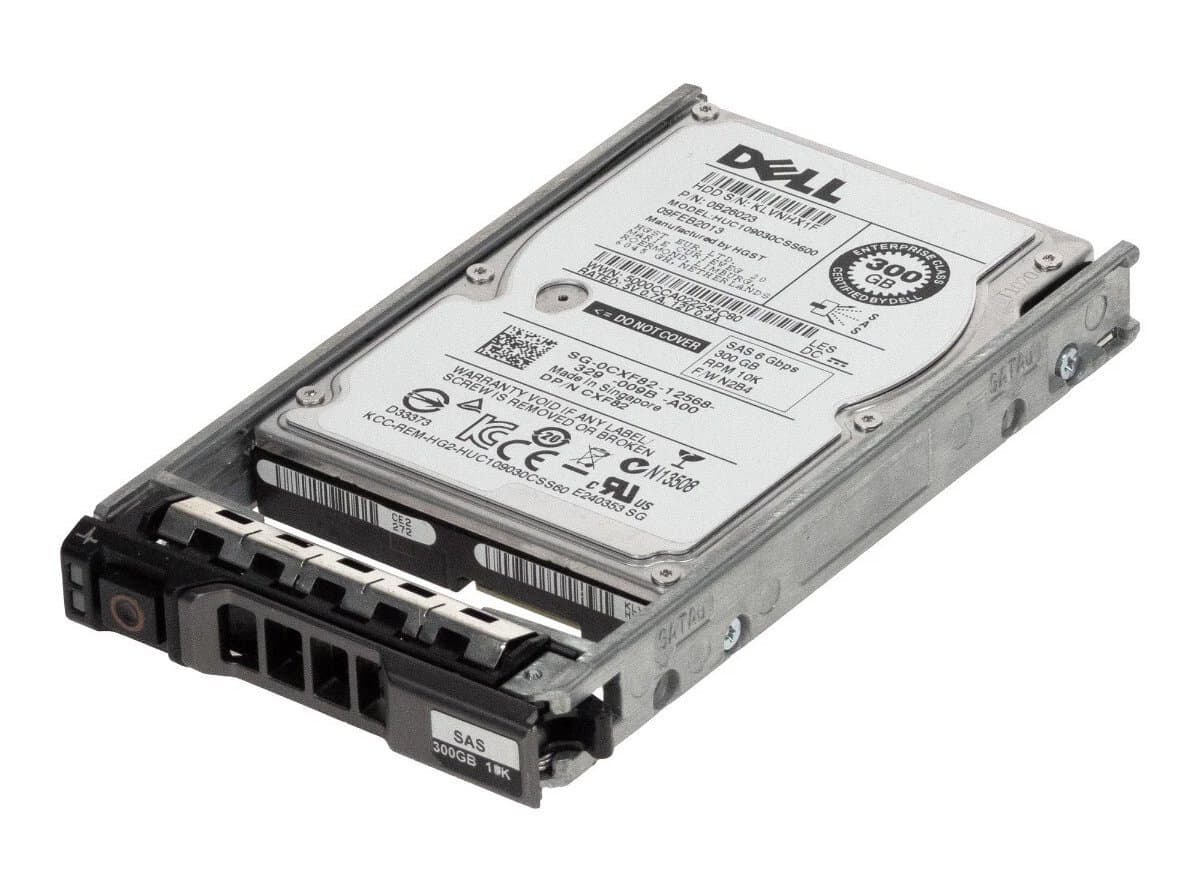 Жесткий диск Dell CXF82 300Gb 10000 SAS 2,5" HDD