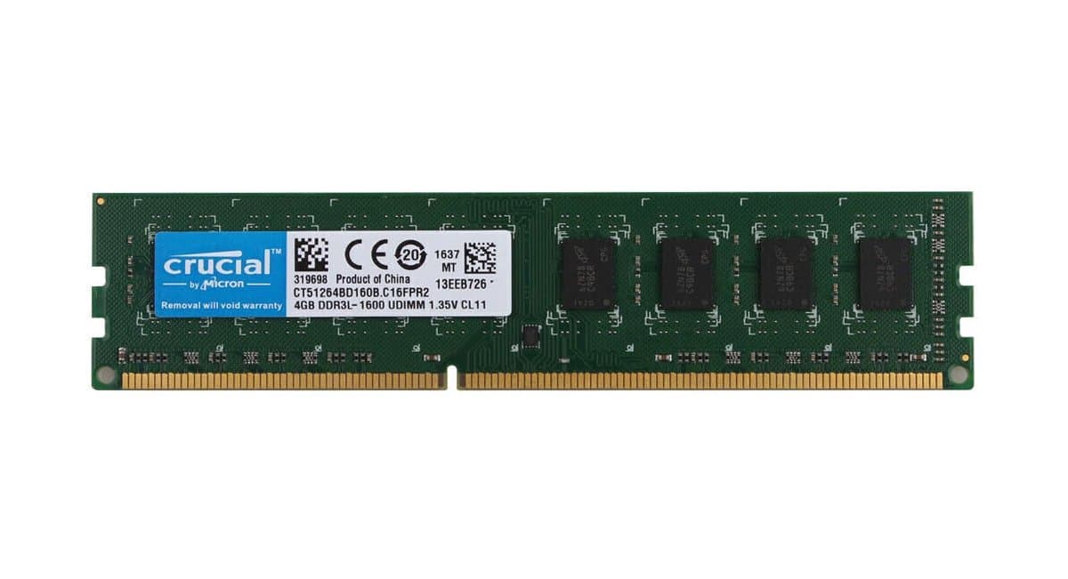 Оперативная память Crucial DDRIII 4Gb CT51264BD160B.C16FPR2