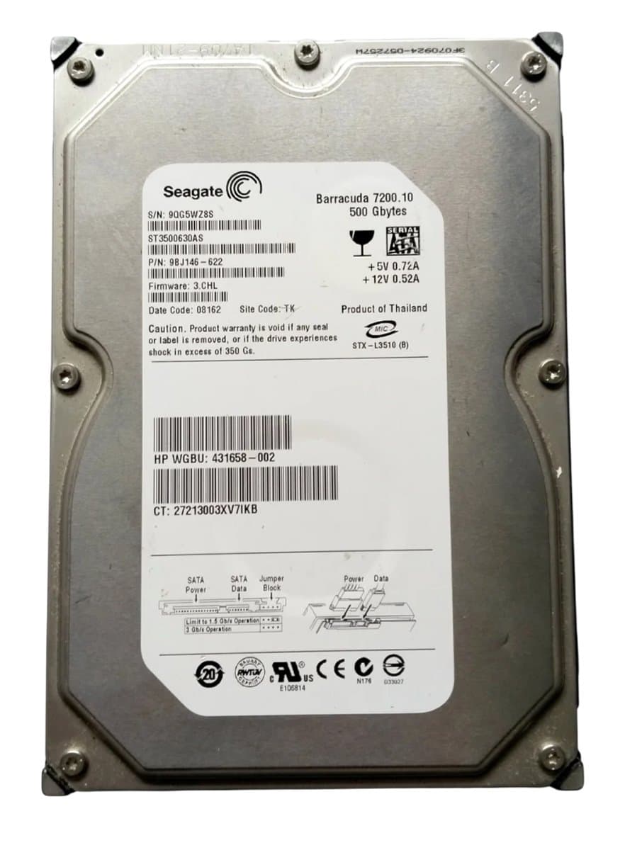 Жесткий диск HP 250Gb 7200 SATAII 3.5" HDD