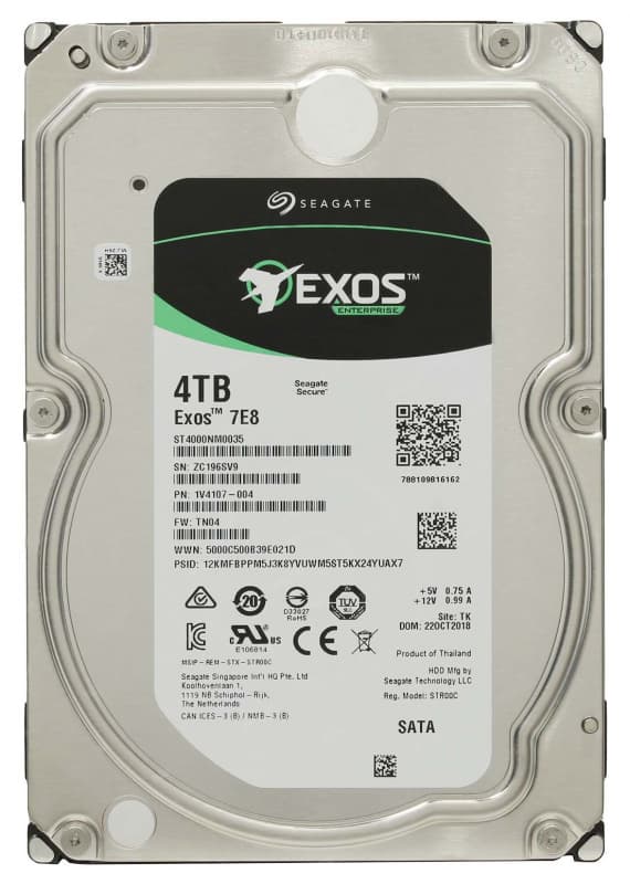 Жесткий диск Seagate ST4000NM0035  4Tb SATA 3.5" HDD
