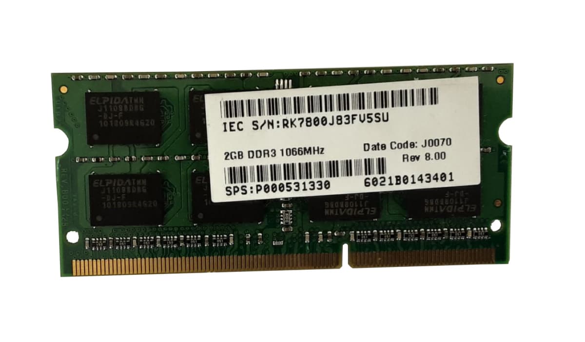 Оперативная память Kingston TSB1066D3S7DR8/2G DDRIII 2GB
