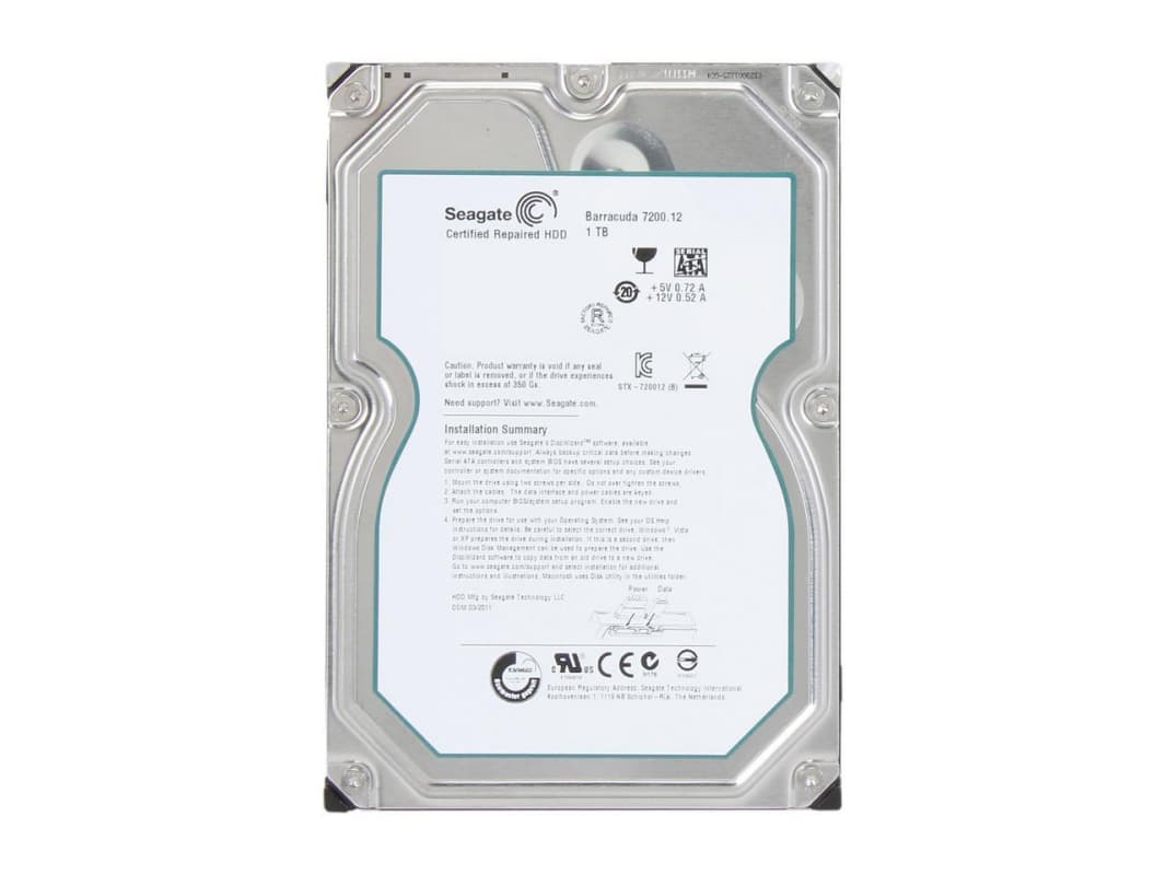 Жесткий диск Seagate 9YP154 1Tb  SATAIII 3,5" HDD