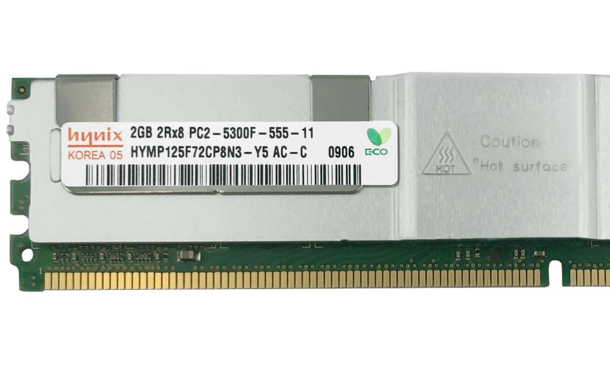 Оперативная память Hynix HYMP125F72CP8N3-Y5 RAM 2GB