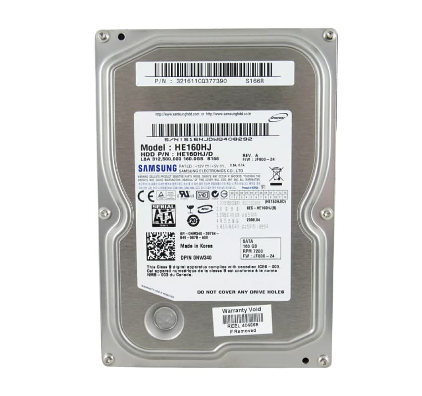 Жесткий диск Dell HE160HJ/D 160Gb SATAII 3,5" HDD