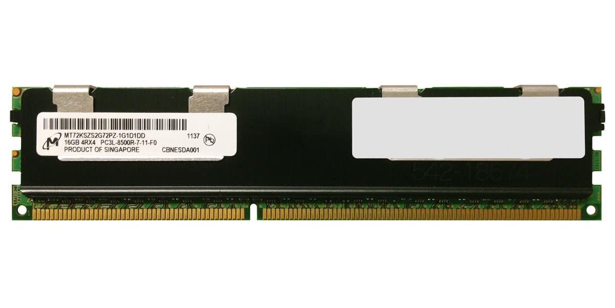 Оперативная память Micron DDRIII 16Gb MT72KSZS2G72PZ-1G1D1DD    