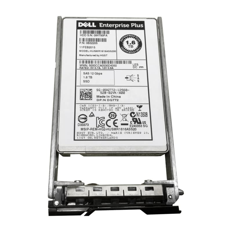 Жесткий Диск Dell 0DGTT2 1.6Tb SAS 2.5" SSD