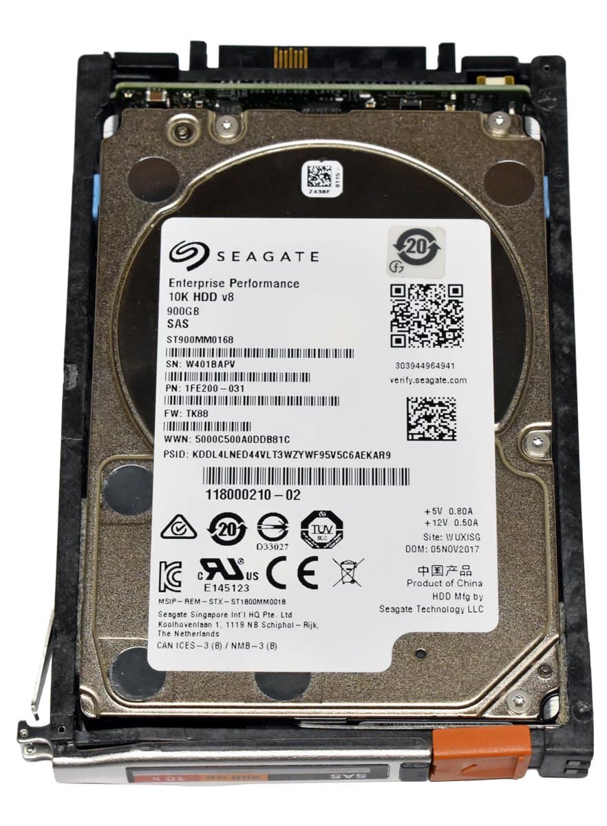 Жесткий диск  EMC 900Gb 10000 SAS 2.5" HDD 005051958