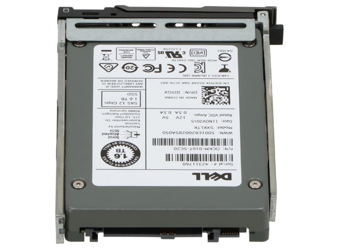 Жесткий диск Dell JDTGX 1.6TB SAS 2,5" SSD
