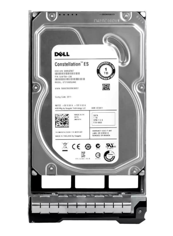 Жесткий диск Dell 8CGTN 1Tb SATAII 3,5" HDD