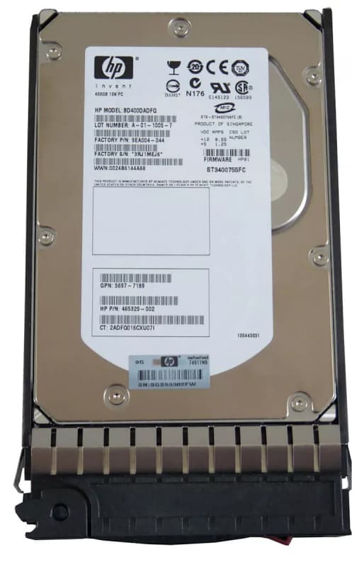 Жесткий диск HP AJ699A 400Gb  Fibre Channel  3,5" HDD