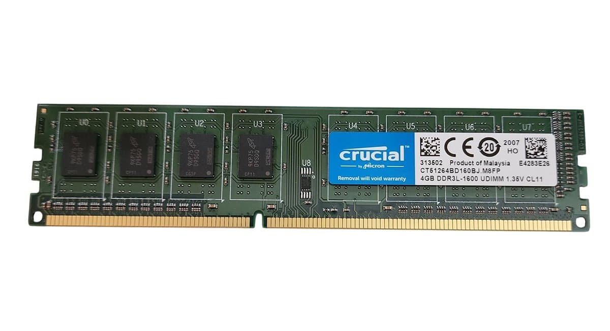 Оперативная память Crucial DDRIII 4Gb CT51264BD160BJ.M8FP      