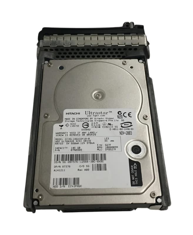 Жесткий диск Dell 07N8808 146,8Gb  U320SCSI 3.5" HDD