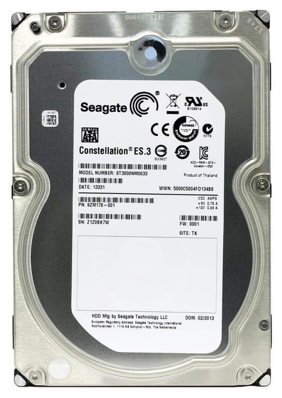 Жесткий диск Seagate 9ZM178 3Tb  SATAIII 3,5" HDD