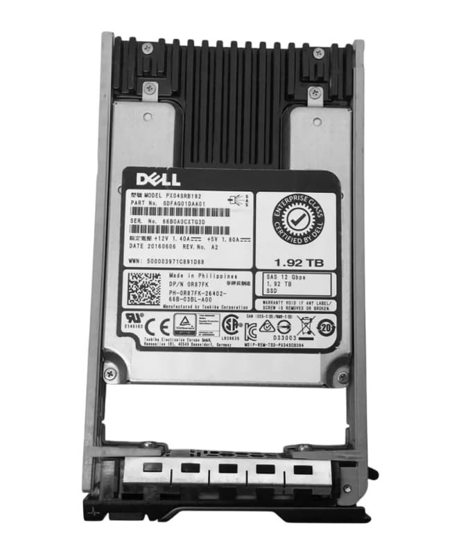 Жесткий диск Dell R87FK 1.92TB SAS 2,5" SSD