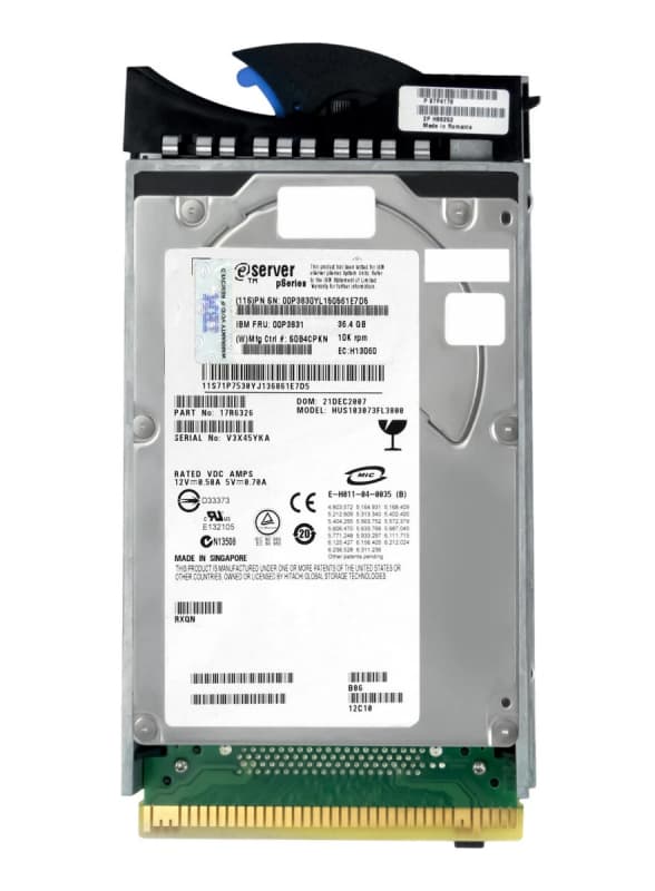 Жесткий диск IBM 00P3830 36.4Gb U320SCSI 3.5" HDD