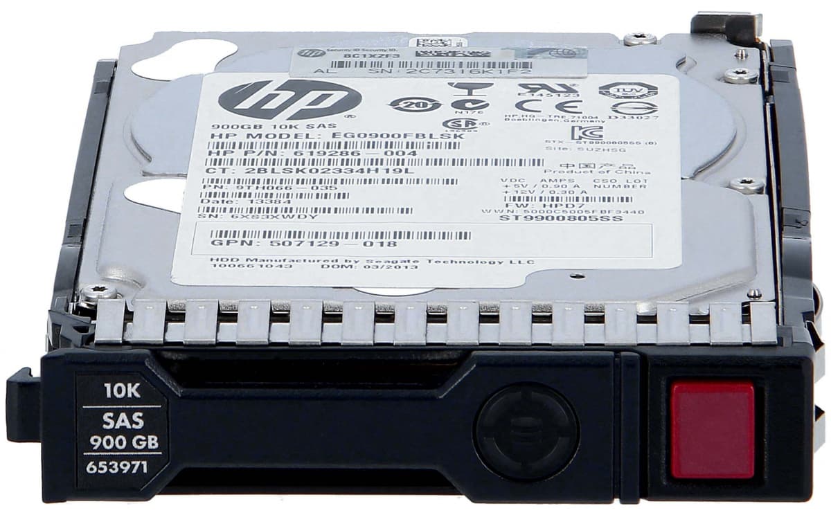 Жесткий диск HP 653971-001 900Gb  SAS 2,5" HDD