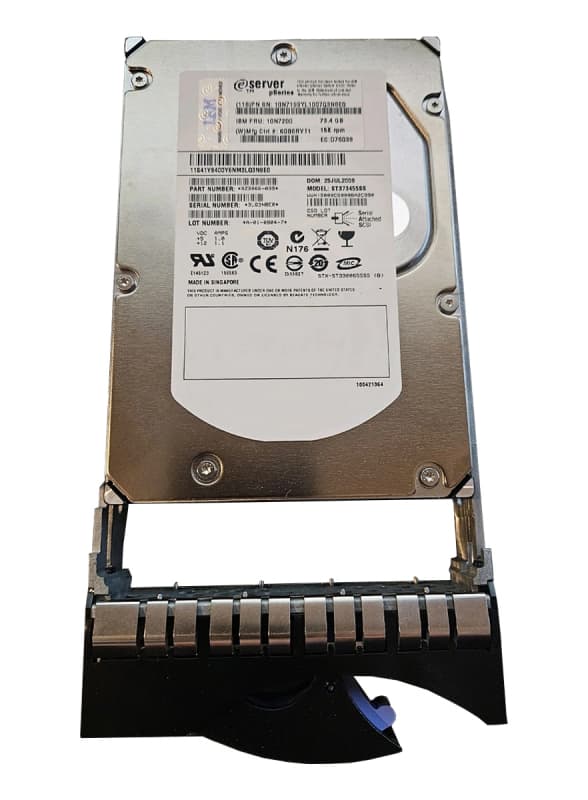 Жесткий диск IBM 10N7200 73,4Gb  SAS 3,5" HDD