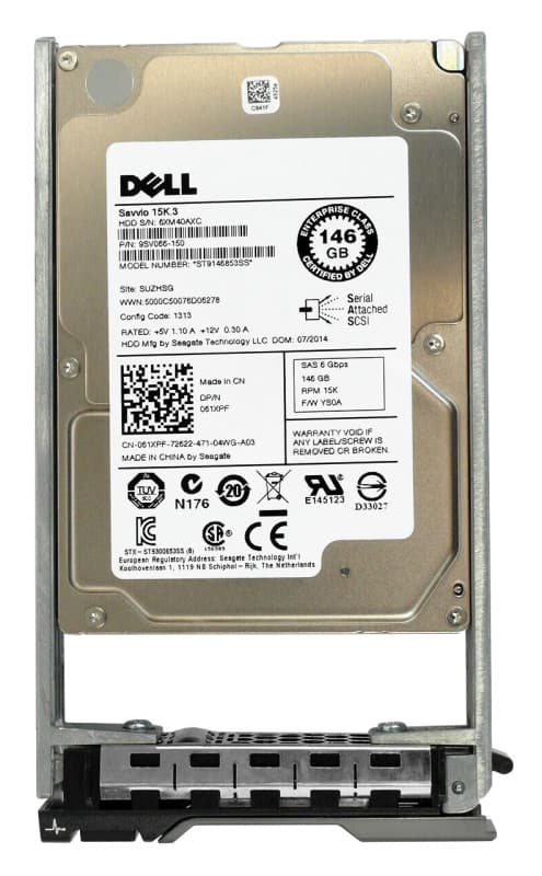 Жесткий диск Dell 61XPF 146Gb  SAS 2,5" HDD