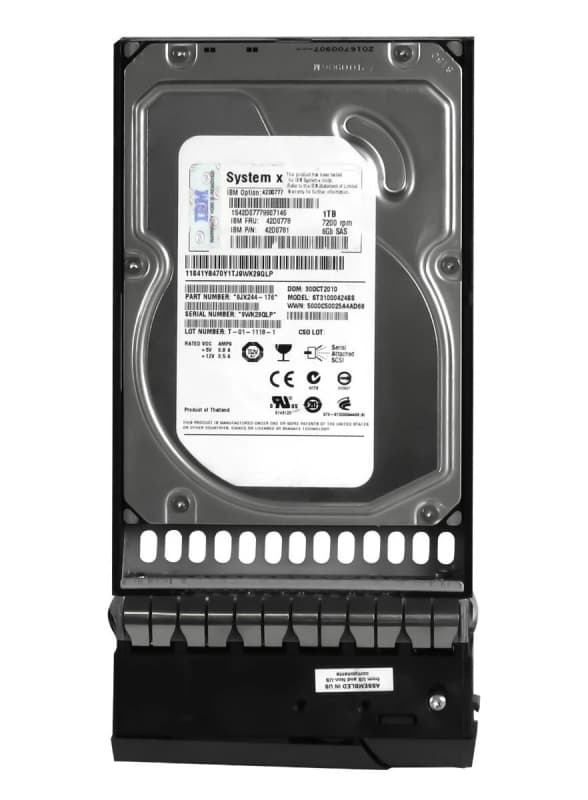 Жесткий диск IBM 42D0781 1TB SAS 3,5" HDD