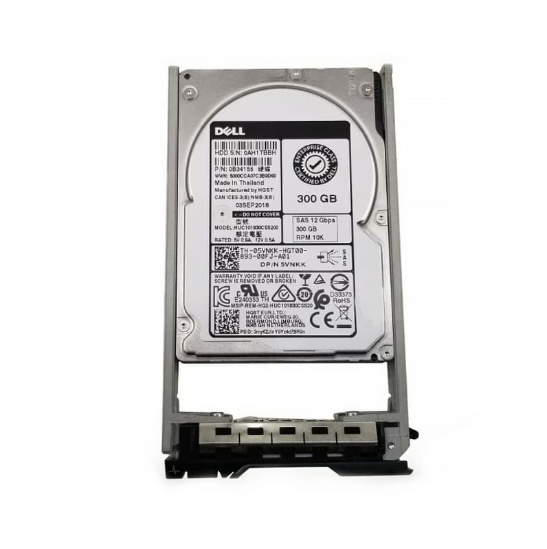 Жесткий диск Dell 400-ASLH 300Gb SAS 2,5" HDD