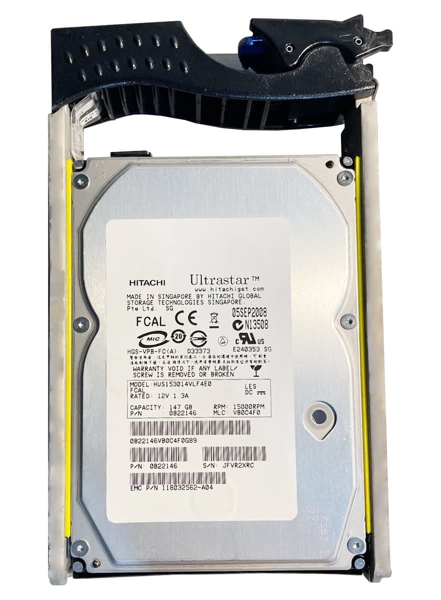  EMC EMC 147Gb 10000 Fibre Channel 3.5" HDD 118032562-A04