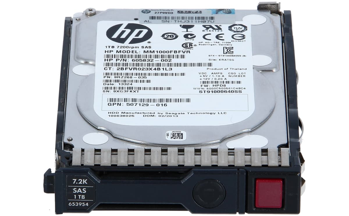 Жесткий диск HP 652749-B21 1Tb  SAS 2,5" HDD