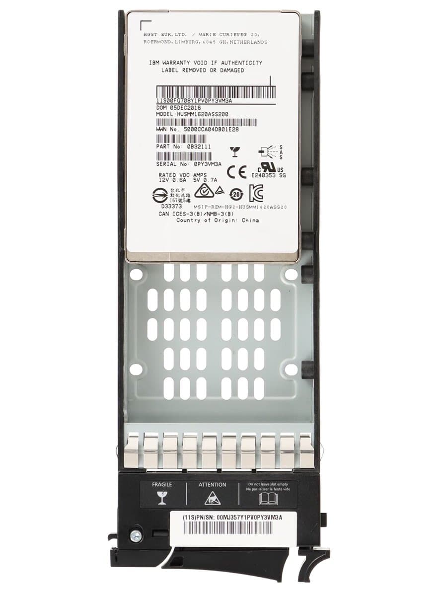Жесткий диск IBM 200Gb  SAS 2.5" SSD 00Y2447