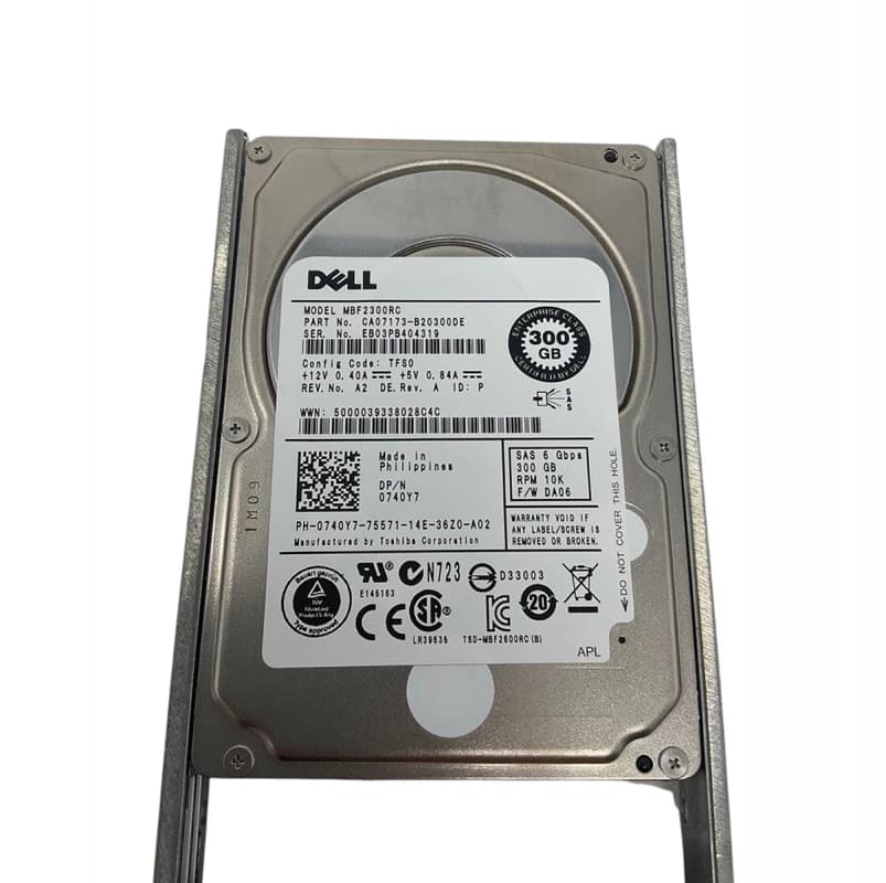 Жесткий диск Dell 740Y7 300Gb  SAS 2,5" HDD